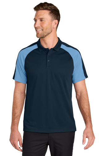 Port Authority Wearever Performance Pique Colorblock Polo