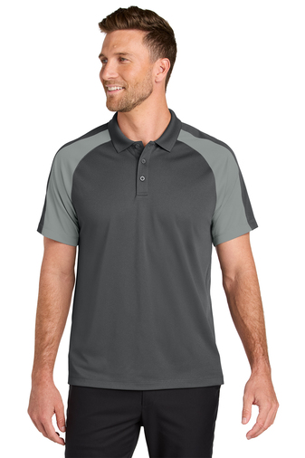 Port Authority Wearever Performance Pique Colorblock Polo
