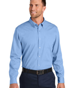 Port Authority Long Sleeve Nailhead Easy Care Shirt - Image 6