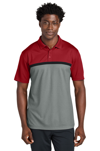 Sport-Tek UV Micropique Colorblock Polo
