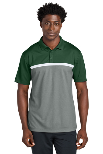 Sport-Tek UV Micropique Colorblock Polo