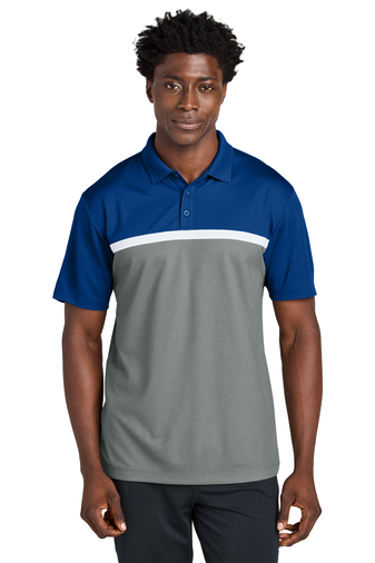 Sport-Tek UV Micropique Colorblock Polo