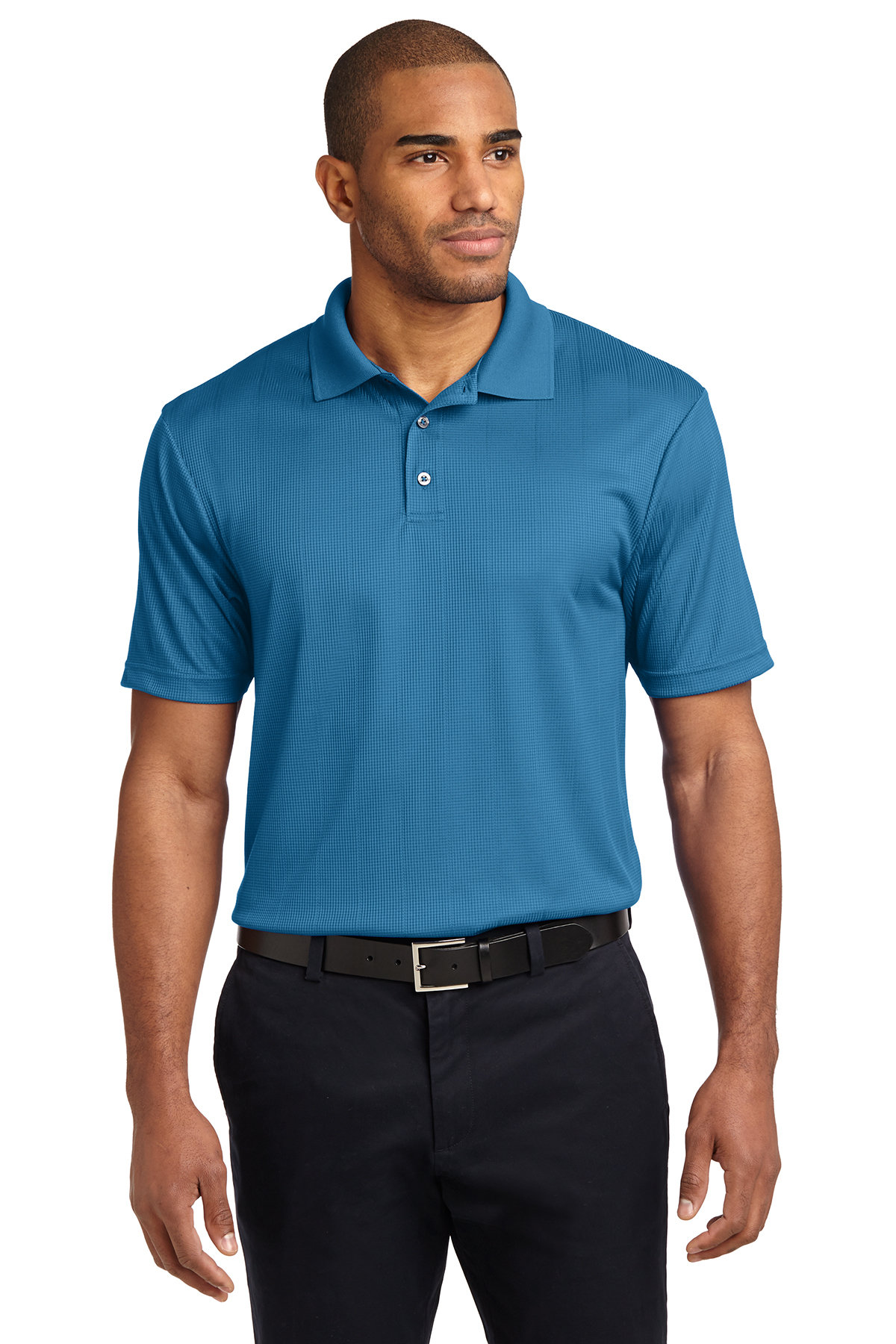 Port Authority Performance Fine Jacquard Polo - Image 5