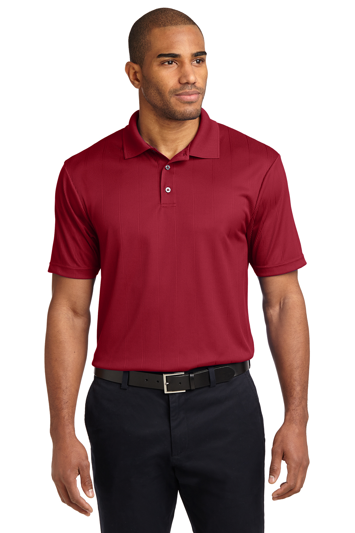 Port Authority Performance Fine Jacquard Polo - Image 6