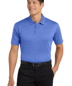 Port Authority Trace Heather Polo - Image 1