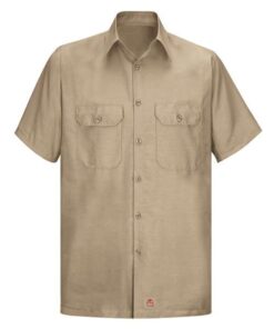 Red Kap Short Sleeve Solid Ripstop Shirt - Image 6