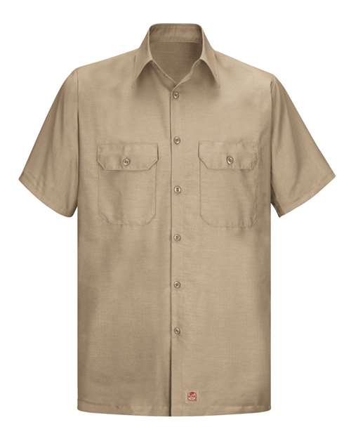 Red Kap Short Sleeve Solid Ripstop Shirt