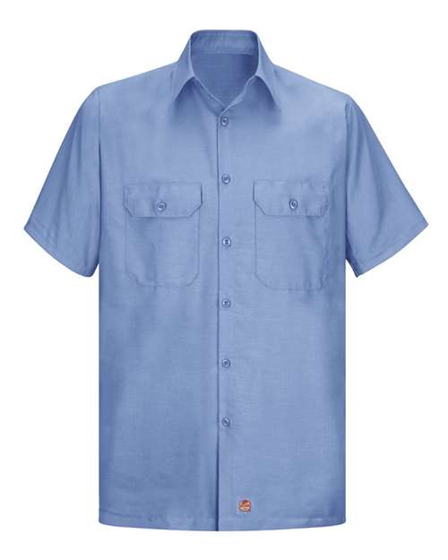 Red Kap Short Sleeve Solid Ripstop Shirt