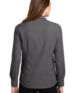 Port Authority Women's Crosshatch Easy Care Shirt - Image 2