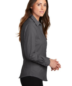 Port Authority Women's Crosshatch Easy Care Shirt - Image 3