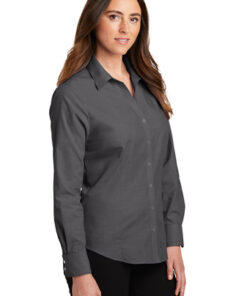 Port Authority Women's Crosshatch Easy Care Shirt - Image 4