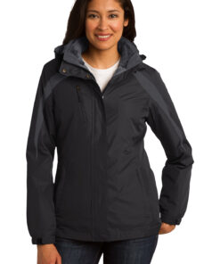 Port Authority Ladies Colorblock 3-in-1 Jacket - Image 8