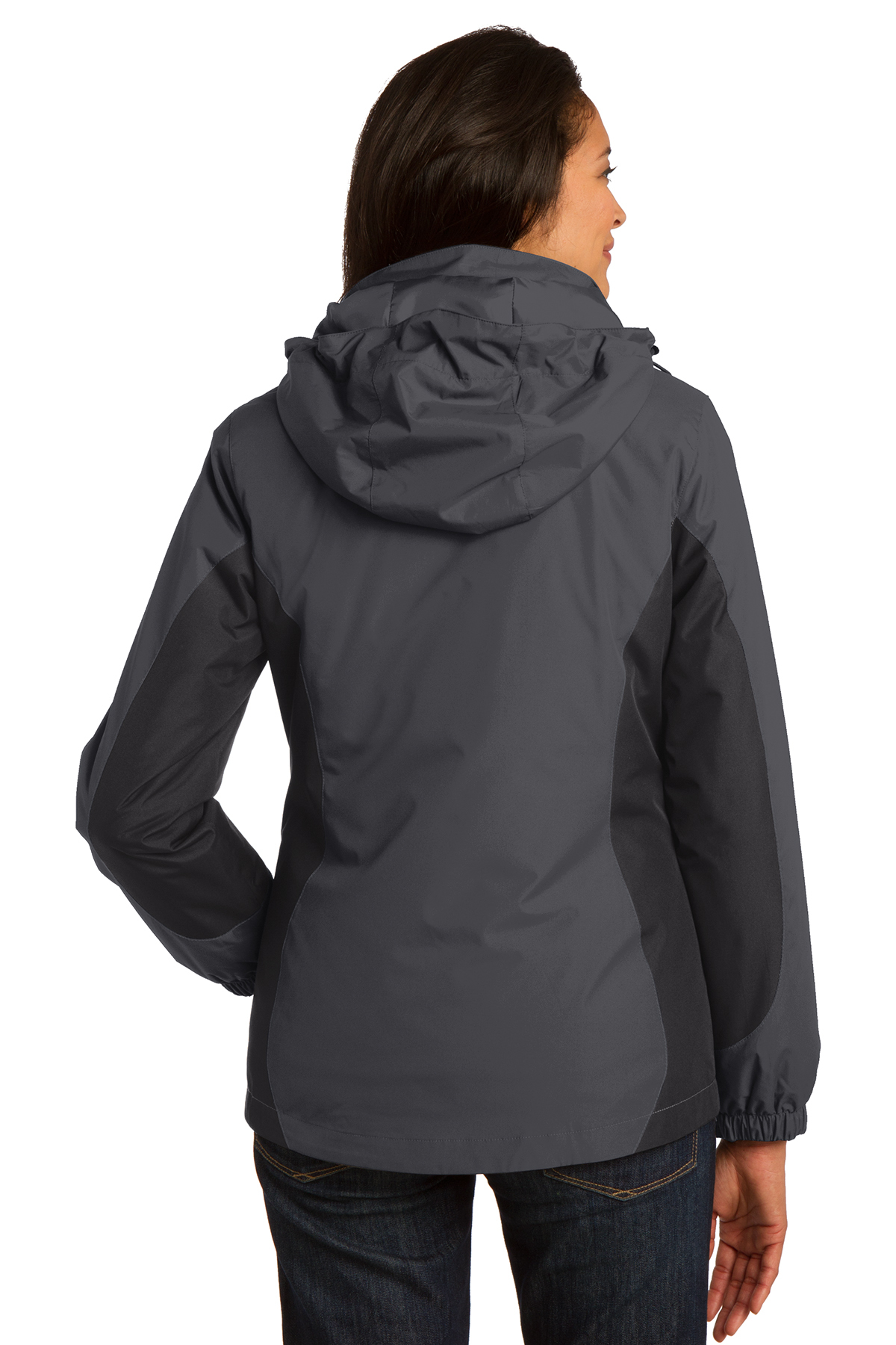 Port Authority Ladies Colorblock 3-in-1 Jacket - Image 4