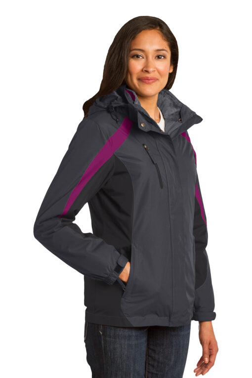 Port Authority Ladies Colorblock 3-in-1 Jacket