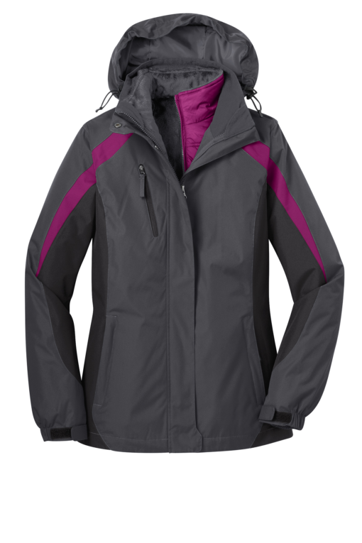 Port Authority Ladies Colorblock 3-in-1 Jacket