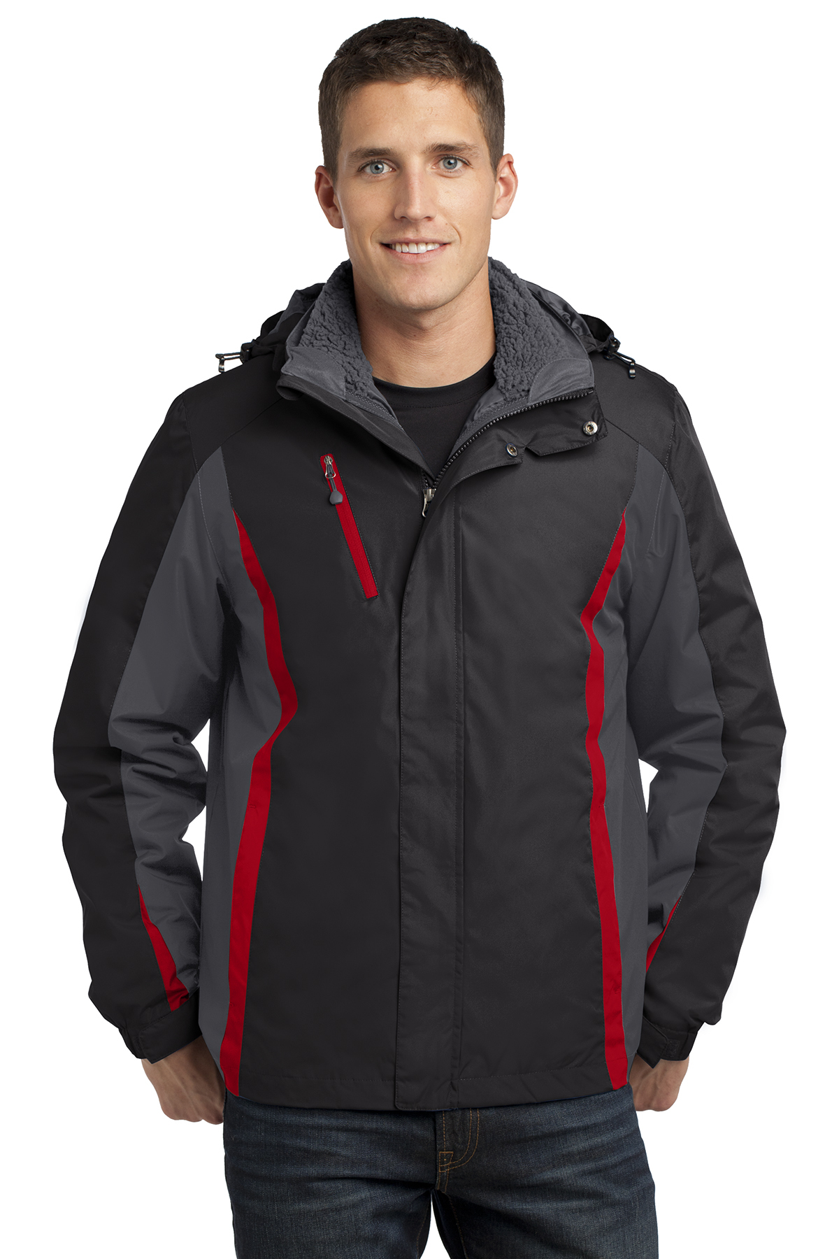 Port Authority Colorblock 3-in-1 Jacket - Image 1