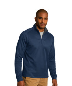 Port Authority Vertical Texture 1/4-Zip Pullover - Image 3