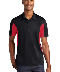 Sport-Tek Tall Side Blocked Micropique Sport-Wick Polo - Image 1