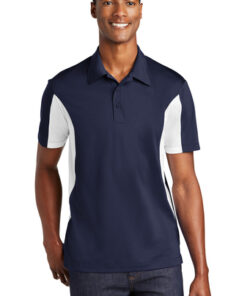 Sport-Tek Tall Side Blocked Micropique Sport-Wick Polo - Image 12