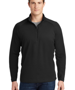 Sport-Tek Tall Sport-Wick Stretch 1/2-Zip Pullover - Image 6