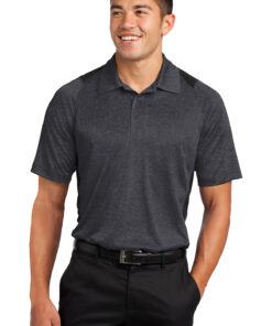 Sport-Tek Heather Colorblock Contender Polo - Image 9