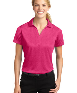 Sport-Tek Ladies Heather Contender Polo - Image 9