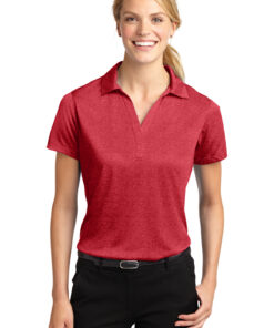 Sport-Tek Ladies Heather Contender Polo - Image 5