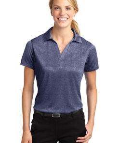 Sport-Tek Ladies Heather Contender Polo - Image 6