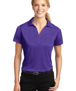 Sport-Tek Ladies Heather Contender Polo