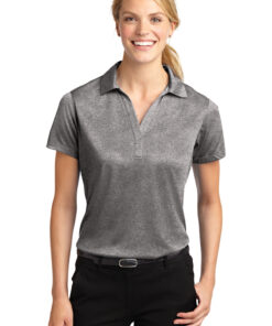 Sport-Tek Ladies Heather Contender Polo - Image 8