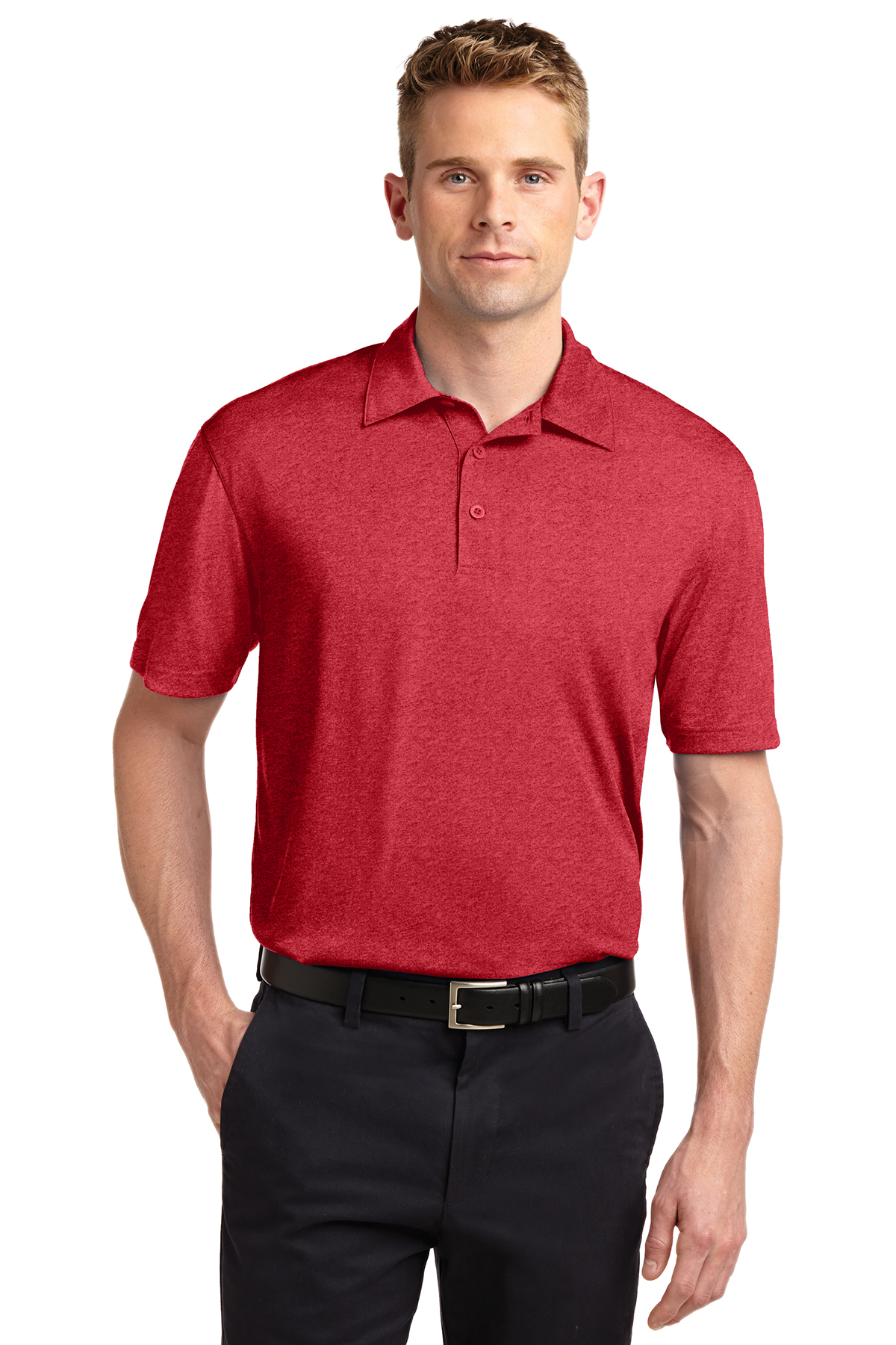 Sport-Tek Heather Contender Polo - Image 10
