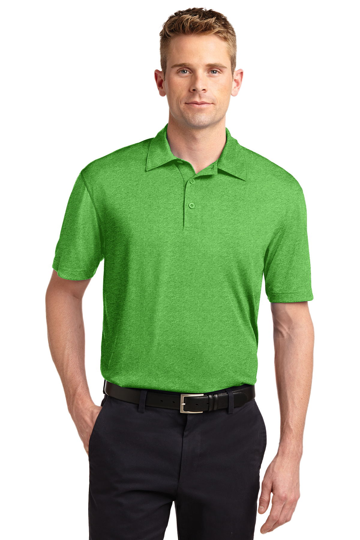 Sport-Tek Heather Contender Polo - Image 13