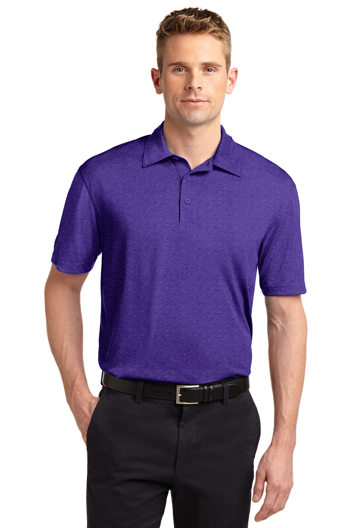 Sport-Tek Heather Contender Polo - Image 14