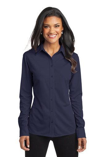 Port Authority Ladies Dimension Knit Dress Shirt