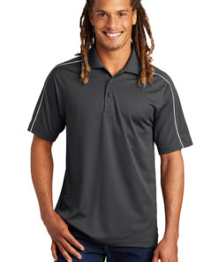 Sport-Tek Micropique Sport-Wick Piped Polo - Image 1