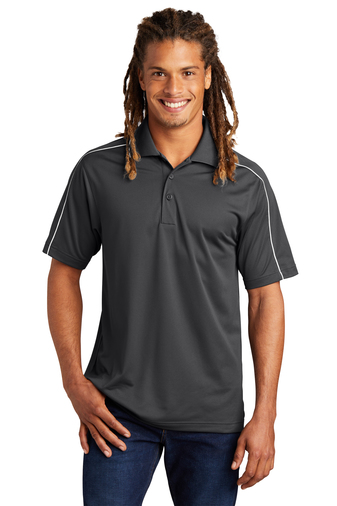 Sport-Tek Micropique Sport-Wick Piped Polo