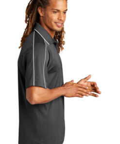 Sport-Tek Micropique Sport-Wick Piped Polo - Image 3