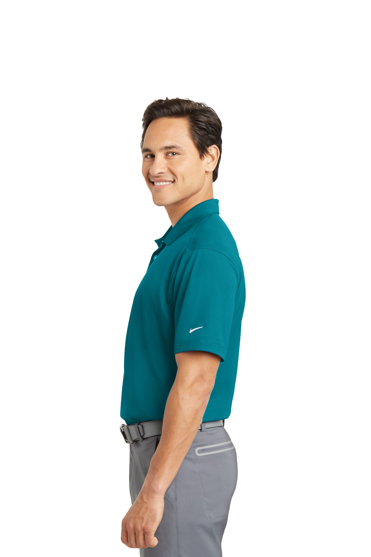 Nike Dri-FIT Vertical Mesh Polo - Image 3