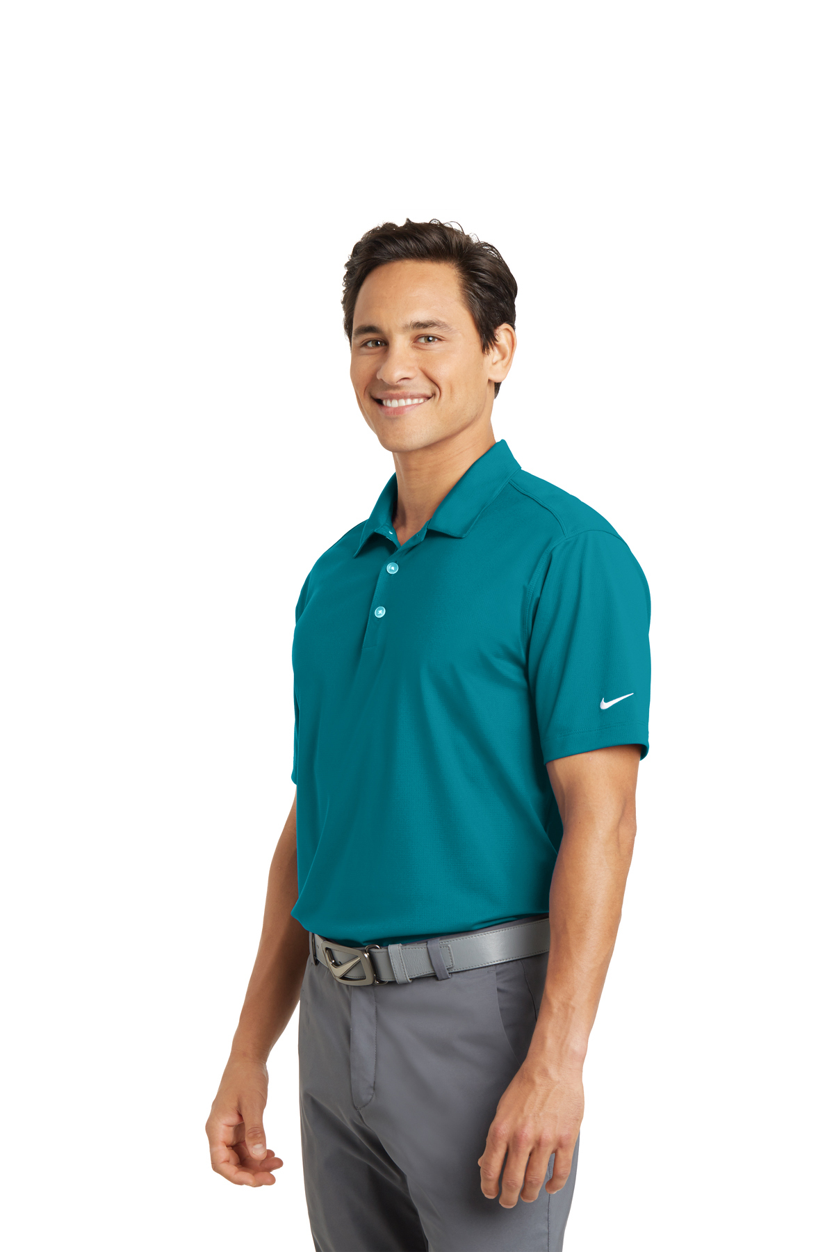 Nike Dri-FIT Vertical Mesh Polo - Image 2