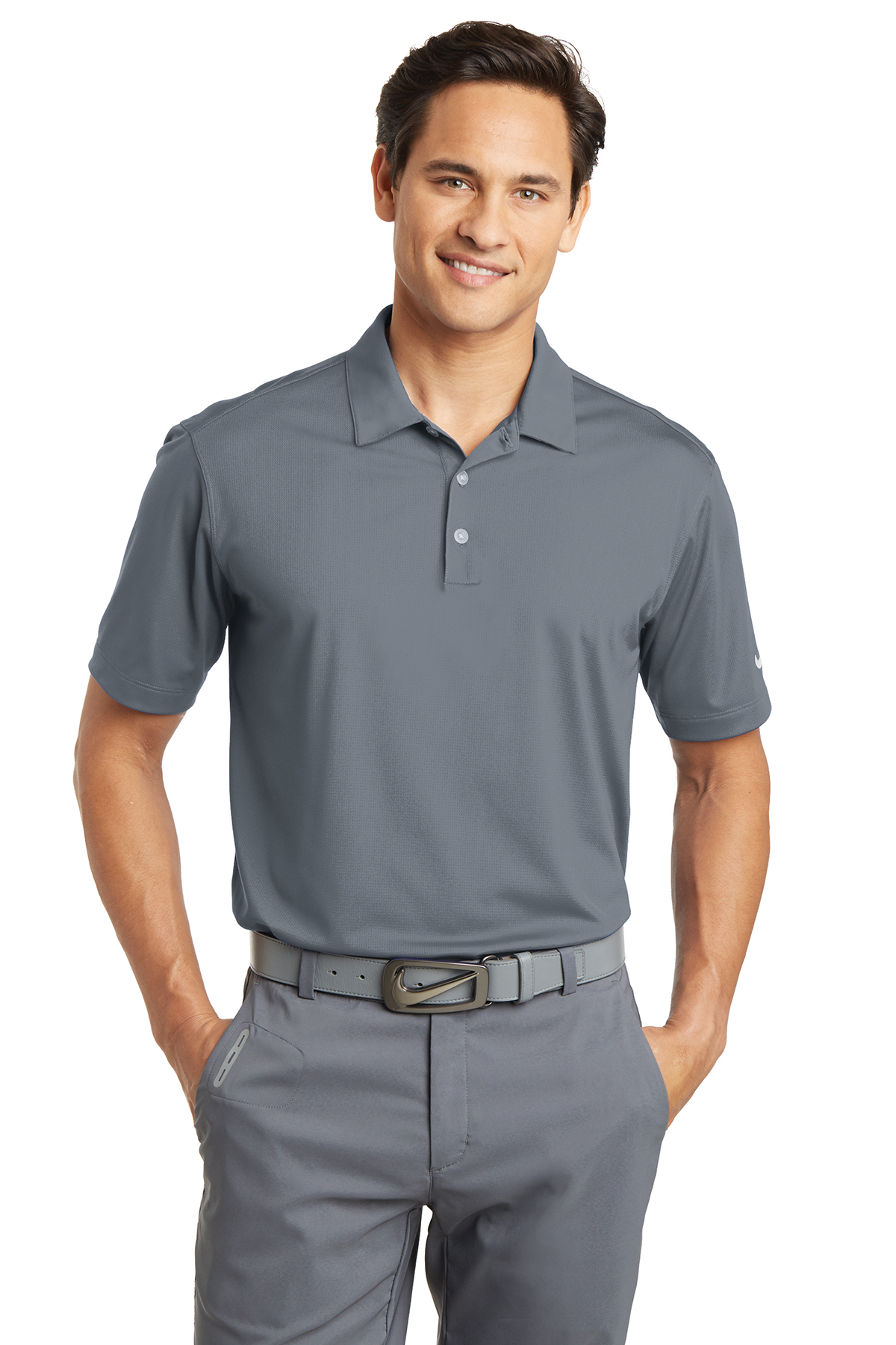 Nike Dri-FIT Vertical Mesh Polo - Image 6