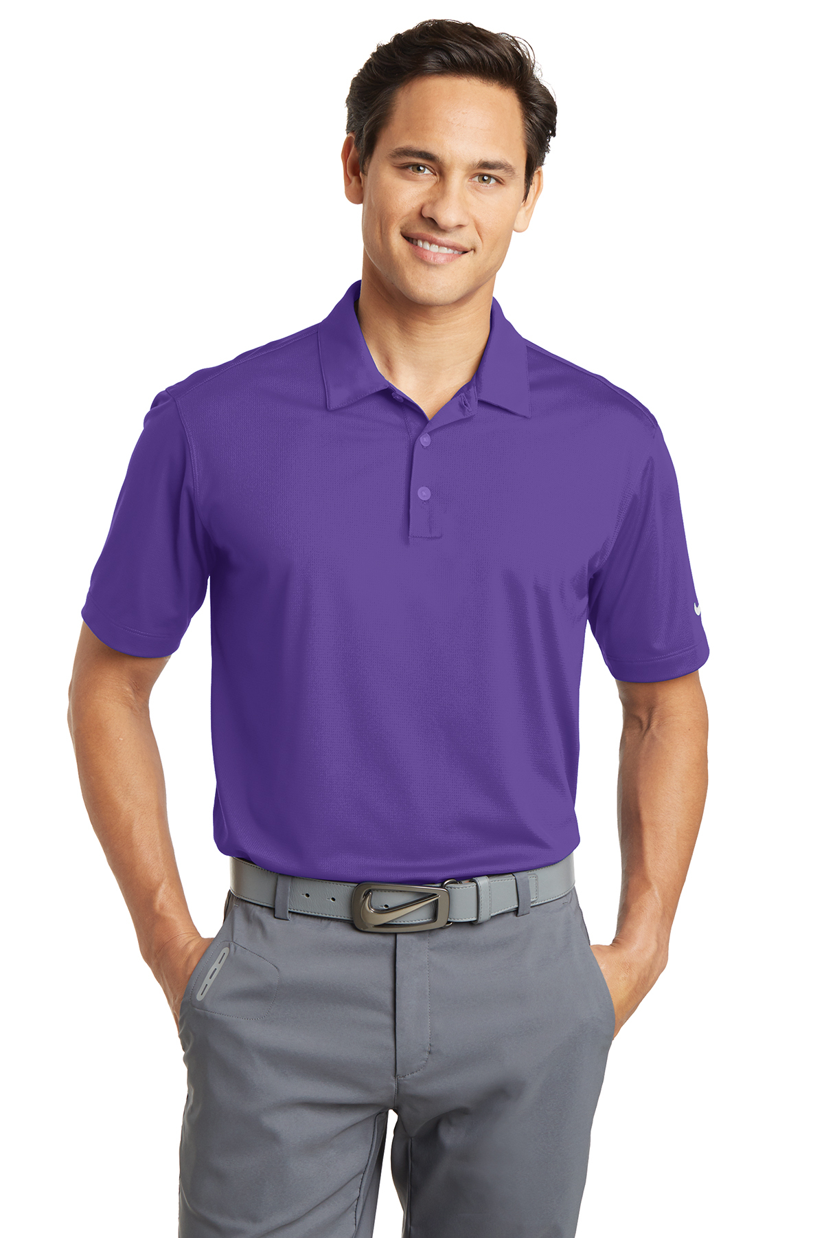 Nike Dri-FIT Vertical Mesh Polo - Image 7