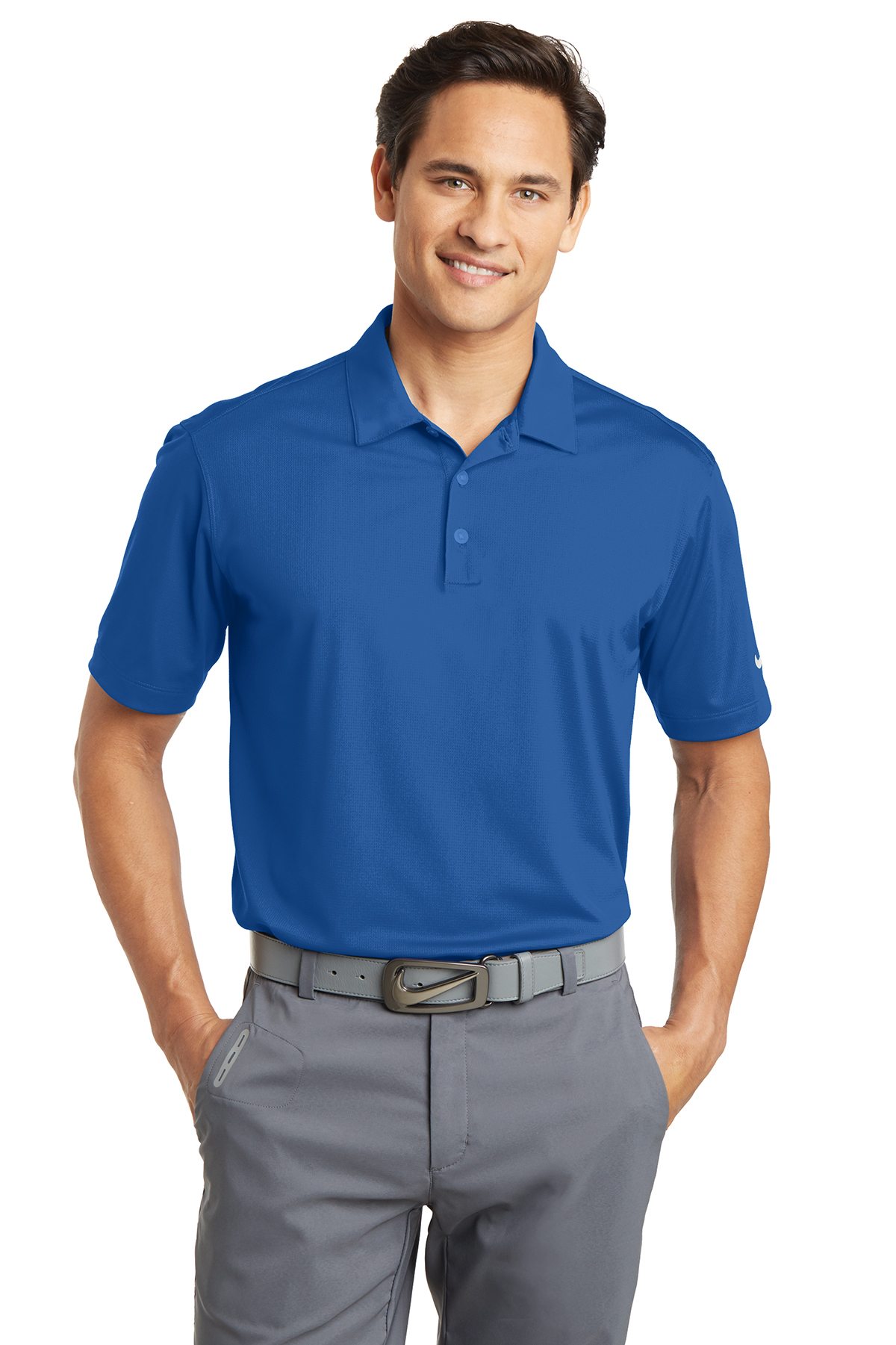 Nike Dri-FIT Vertical Mesh Polo - Image 8