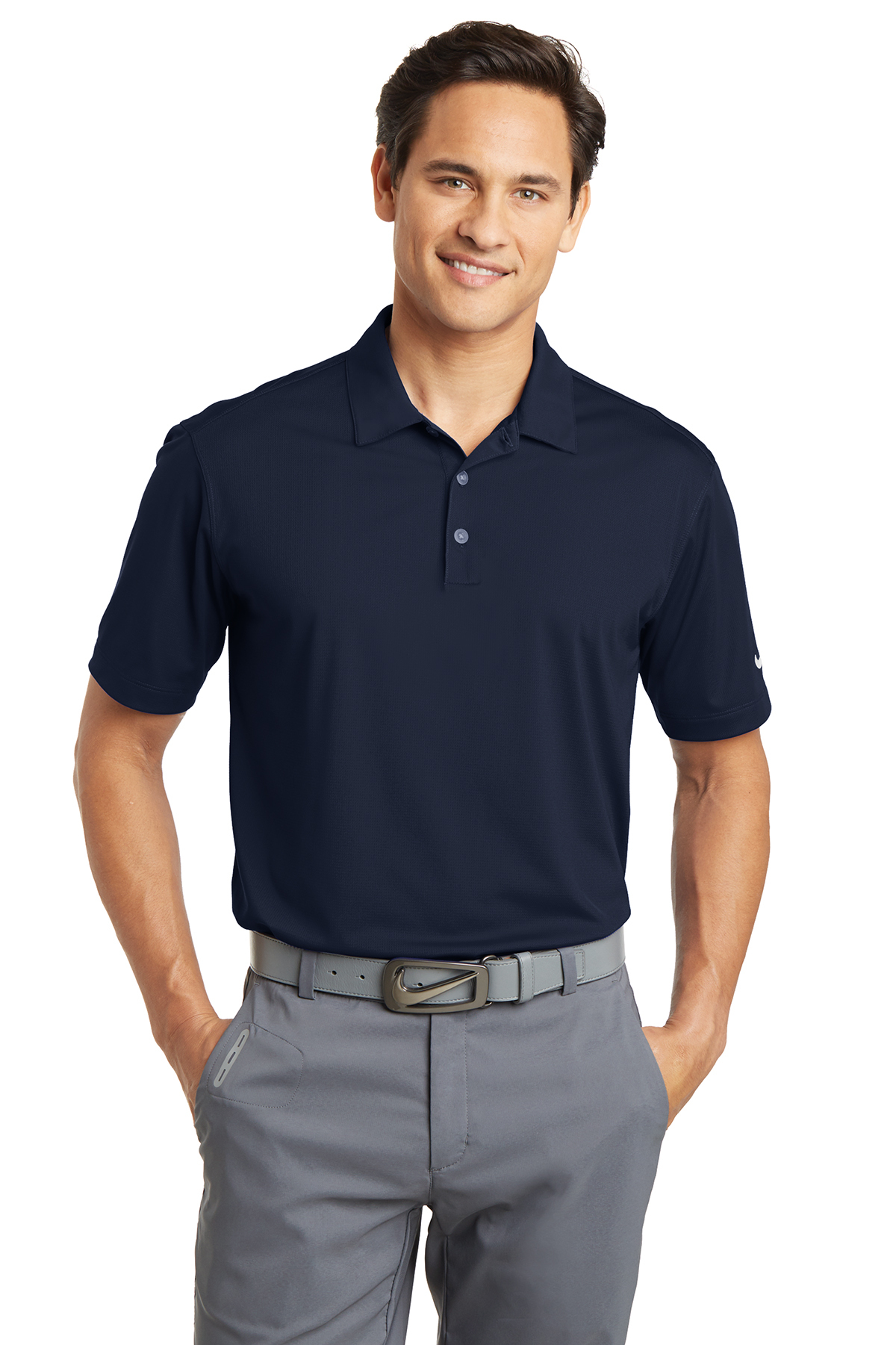 Nike Dri-FIT Vertical Mesh Polo - Image 9