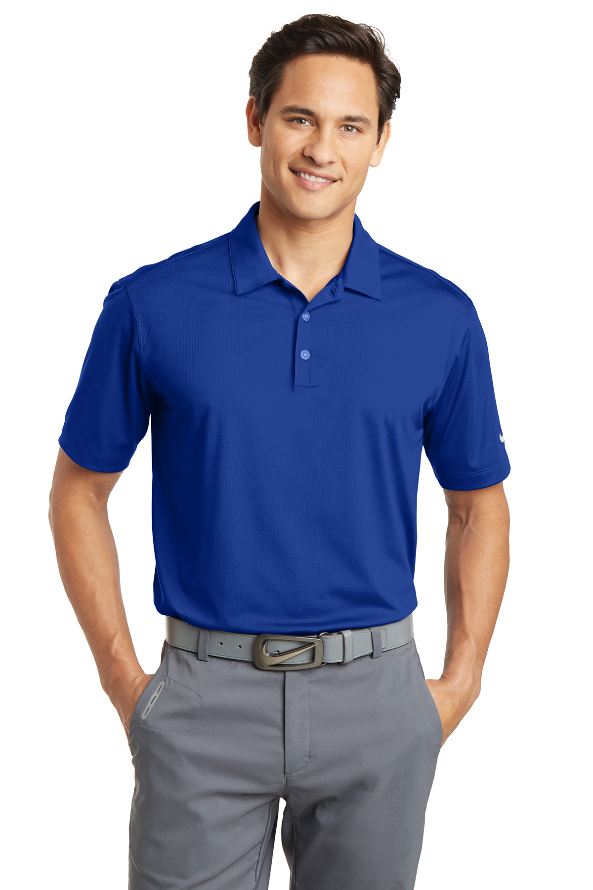 Nike Dri-FIT Vertical Mesh Polo - Image 10