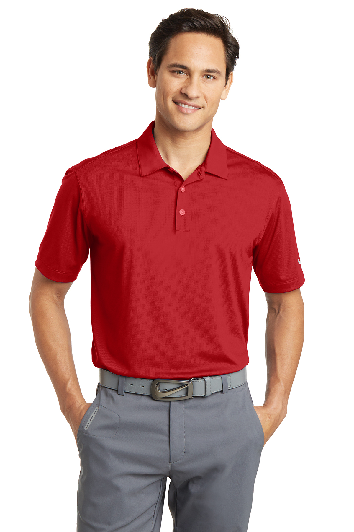 Nike Dri-FIT Vertical Mesh Polo - Image 11