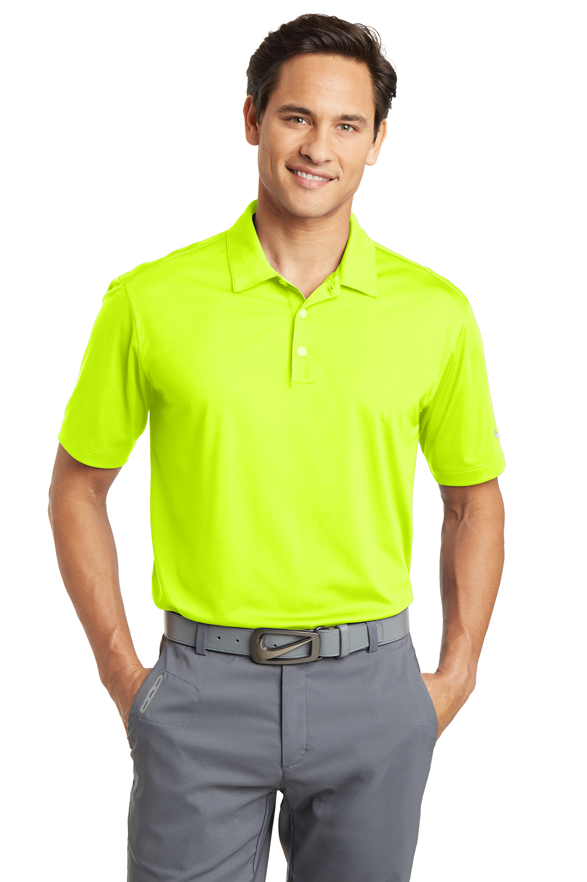 Nike Dri-FIT Vertical Mesh Polo - Image 5