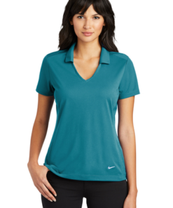 Nike Ladies Dri-FIT Vertical Mesh Polo - Image 8