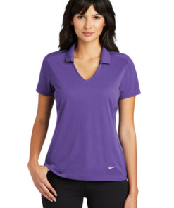 Nike Ladies Dri-FIT Vertical Mesh Polo - Image 11