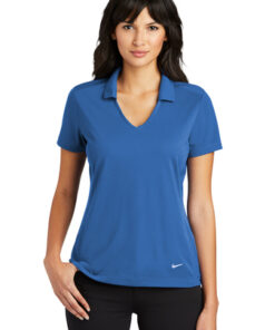 Nike Ladies Dri-FIT Vertical Mesh Polo - Image 12