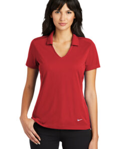 Nike Ladies Dri-FIT Vertical Mesh Polo - Image 4